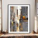 Abstract Urban Reflection Wall Art Canvas Print by MyGreatCanvas | Canvas Wall Art Prints | Photo Prints & Wall Decor