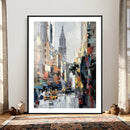 Chrysler Building New York Wall Art Canvas Print, Abstract by MyGreatCanvas | Canvas Wall Art Prints | Photo Prints & Wall Decor