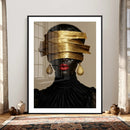 Abstract Afro American Women Wall Art Canvas Print by MyGreatCanvas | Canvas Wall Art Prints | Photo Prints & Wall Decor