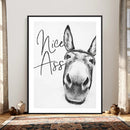 Nice Ass Funny Canvas Wall Art for Bathroom Wall Decor Cute by MyGreatCanvas | Canvas Wall Art Prints | Photo Prints & Wall Decor