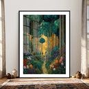 Gustav Klimt Style Forest Canvas Wall Art, Golden Forest by MyGreatCanvas | Canvas Wall Art Prints | Photo Prints & Wall Decor