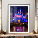 Disney Castle Wall Art – Framed Magic Kingdom Canvas by MyGreatCanvas | Canvas Wall Art Prints | Photo Prints & Wall Decor
