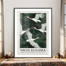 Yayoi Kusama Crane Bird Wall Art Canvas Print, Japanese by MyGreatCanvas | Canvas Wall Art Prints | Photo Prints & Wall Decor