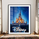 Disney Castle Wall Art – Framed Magic Kingdom Canvas by MyGreatCanvas | Canvas Wall Art Prints | Photo Prints & Wall Decor