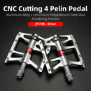 Bicycle Peddals Quick Release Rainproof Seal Bearing 8.2cm Widened Non-slip Chrome Molybdenum Bike   Mountain Bike Pedals Pedals Aluminum Bicycle Flat Platform Pedals Lightweight Non-Slip Sealed Bearing For Road Mountain