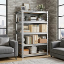 Heavy Duty Metal Garage Shelving Rack 2000lbs 4/5/6-Tier Steel Shelf 60"/72"/84" by 2Dropme
