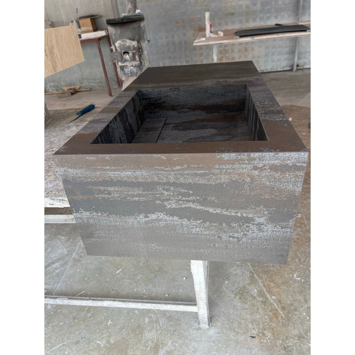 Engineered Porcelain Sink Dekton Trillium Handcrafted Natural Stone, photo 10 of 14