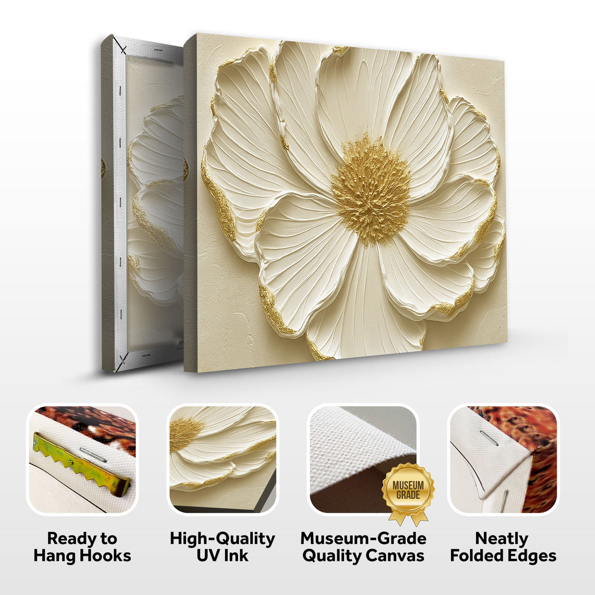 Modern Abstract Flower Wall Art, photo 8 of 10