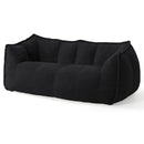 2-Seat Teddy Bean Bag Sofa