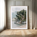 Beach Trees Wall Art Canvas Print – Framed Earthy Beachside