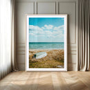 Coastal Serenity Wall Art Canvas Print – Framed Ocean View by MyGreatCanvas | Canvas Wall Art Prints | Photo Prints & Wall Decor