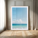 Turquoise Ocean Wall Art Canvas Print – Framed Coastal by MyGreatCanvas | Canvas Wall Art Prints | Photo Prints & Wall Decor