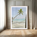 Beach Hammock Wall Art Canvas Print – Framed Tropical by MyGreatCanvas | Canvas Wall Art Prints | Photo Prints & Wall Decor