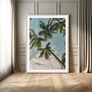 Tropical Palm Trees Wall Art Canvas Print – Coastal Nature