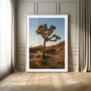 Joshua Tree Wall Art Canvas Print – Framed Desert Sunset