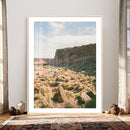 Desert Canyon Landscape Wall Art Canvas Print, Minimal by MyGreatCanvas | Canvas Wall Art Prints | Photo Prints & Wall Decor