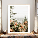 Fall Forest Wall Art Canvas Print – Soft Evergreen Woodland by MyGreatCanvas | Canvas Wall Art Prints | Photo Prints & Wall Decor