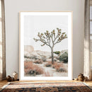 Joshua Tree Desert Wall Art Canvas Print, Minimal Southwest by MyGreatCanvas | Canvas Wall Art Prints | Photo Prints & Wall Decor