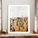 Minimal Desert Cactus Wall Art Canvas Print, Neutral by MyGreatCanvas | Canvas Wall Art Prints | Photo Prints & Wall Decor