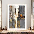 Abstract Urban Reflection Wall Art Canvas Print by MyGreatCanvas | Canvas Wall Art Prints | Photo Prints & Wall Decor
