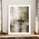Framed Abstract Wall Art Canvas Print, Gold Black Modern by MyGreatCanvas | Canvas Wall Art Prints | Photo Prints & Wall Decor
