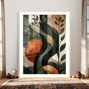 Abstract Green Flowers Wall Art Canvas Print by MyGreatCanvas | Canvas Wall Art Prints | Photo Prints & Wall Decor
