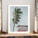 VW Van Palm Tree Canvas Wall Art, Pink Camper Surfboards by MyGreatCanvas | Canvas Wall Art Prints | Photo Prints & Wall Decor