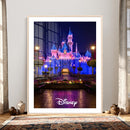 Disney Castle Wall Art – Framed Magic Kingdom Canvas by MyGreatCanvas | Canvas Wall Art Prints | Photo Prints & Wall Decor