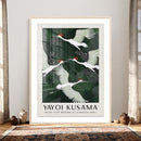 Yayoi Kusama Crane Bird Wall Art Canvas Print, Japanese by MyGreatCanvas | Canvas Wall Art Prints | Photo Prints & Wall Decor