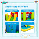 Inflatable Bounce House Water Slide Jump Bouncer without Blower by LJGDeals