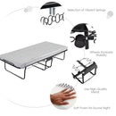 75 x 31 Inch Folding Guest Bed with Foam Mattress by LJGDeals