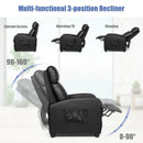 Recliner Sofa Wingback Chair with Massage Function by LJGDeals