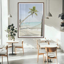 Beach Hammock Wall Art Canvas Print – Framed Tropical by MyGreatCanvas | Canvas Wall Art Prints | Photo Prints & Wall Decor