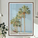 Tropical Ocean Canvas Print – Framed Beach Coastal Nautical