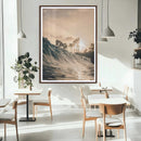 Sunset Wave Ocean Wall Art – Framed Palm Tree Canvas by MyGreatCanvas | Canvas Wall Art Prints | Photo Prints & Wall Decor