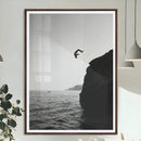 Silhouette Wall Art - Silhouette Cliff Diver Wall Art – by MyGreatCanvas | Canvas Wall Art Prints | Photo Prints & Wall Decor