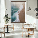 Serene Ocean Waves Wall Art Beach Wall Decor by MyGreatCanvas | Canvas Wall Art Prints | Photo Prints & Wall Decor