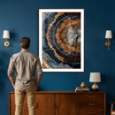 Abstract Wood Grain Canvas Print, Tree Ring Pattern Wall by MyGreatCanvas | Canvas Wall Art Prints | Photo Prints & Wall Decor