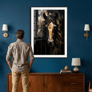 Abstract Horse Wall Art Canvas Print – Painted Style Western by MyGreatCanvas | Canvas Wall Art Prints | Photo Prints & Wall Decor