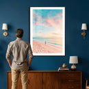 Pastel Beach Wall Art Canvas Print – Soft Coastal by MyGreatCanvas | Canvas Wall Art Prints | Photo Prints & Wall Decor