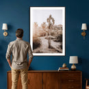 Joshua Tree Desert Wall Art Canvas Print, Minimal Southwest by MyGreatCanvas | Canvas Wall Art Prints | Photo Prints & Wall Decor