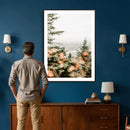 Fall Forest Wall Art Canvas Print – Soft Evergreen Woodland by MyGreatCanvas | Canvas Wall Art Prints | Photo Prints & Wall Decor