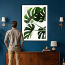 Abstract Teal Blue Wall Art Canvas Print, Modern Abstract by MyGreatCanvas | Canvas Wall Art Prints | Photo Prints & Wall Decor