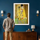 The Kiss Wall Art Canvas Print – Gustav Klimt The Kiss Gold by MyGreatCanvas | Canvas Wall Art Prints | Photo Prints & Wall Decor