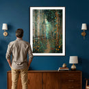 Gustav Klimt Style Forest Canvas Wall Art, Golden Forest by MyGreatCanvas | Canvas Wall Art Prints | Photo Prints & Wall Decor