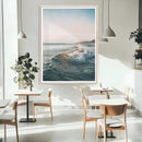 Ocean Waves Wall Art Canvas Print – Framed Coastal Serenity by MyGreatCanvas | Canvas Wall Art Prints | Photo Prints & Wall Decor