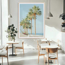 Tropical Ocean Canvas Print – Framed Beach Coastal Nautical