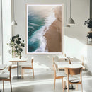 Serene Ocean Waves Wall Art Beach Wall Decor by MyGreatCanvas | Canvas Wall Art Prints | Photo Prints & Wall Decor