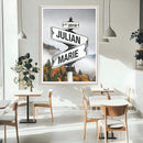Personalized Street Sign Art Canvas Print by MyGreatCanvas | Canvas Wall Art Prints | Photo Prints & Wall Decor