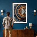 Abstract Wood Grain Canvas Print, Tree Ring Pattern Wall by MyGreatCanvas | Canvas Wall Art Prints | Photo Prints & Wall Decor